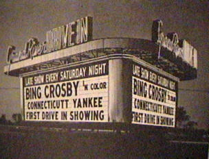 Grand River Drive-In Theatre - Marquee - Photo From Rg